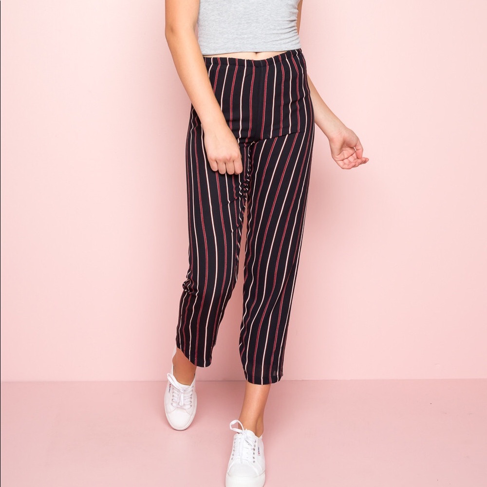 Brandy Melville red Frankie pants